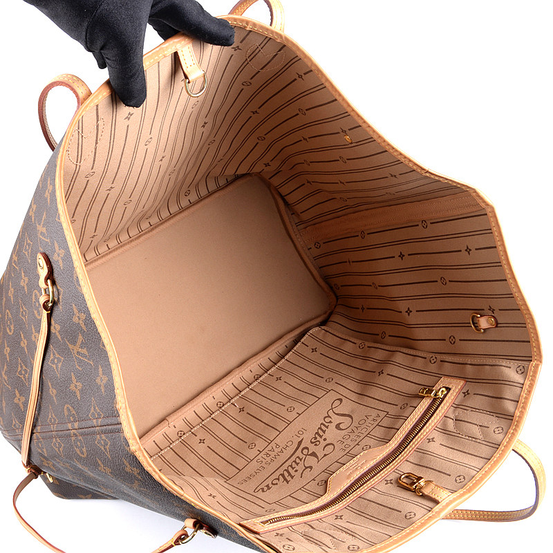 [9.0新]路易威登lv老花neverfull大号手袋