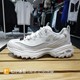 Skechers斯凯奇正品春男子厚底老爹鞋熊猫运动休闲鞋 666090-WLGY