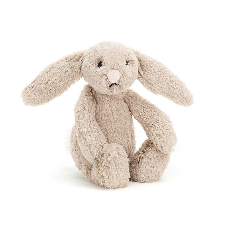 出口法国 JELLY家BEBE迷你灰色小兔子 可以DIY做成钥匙扣 原标Z品
