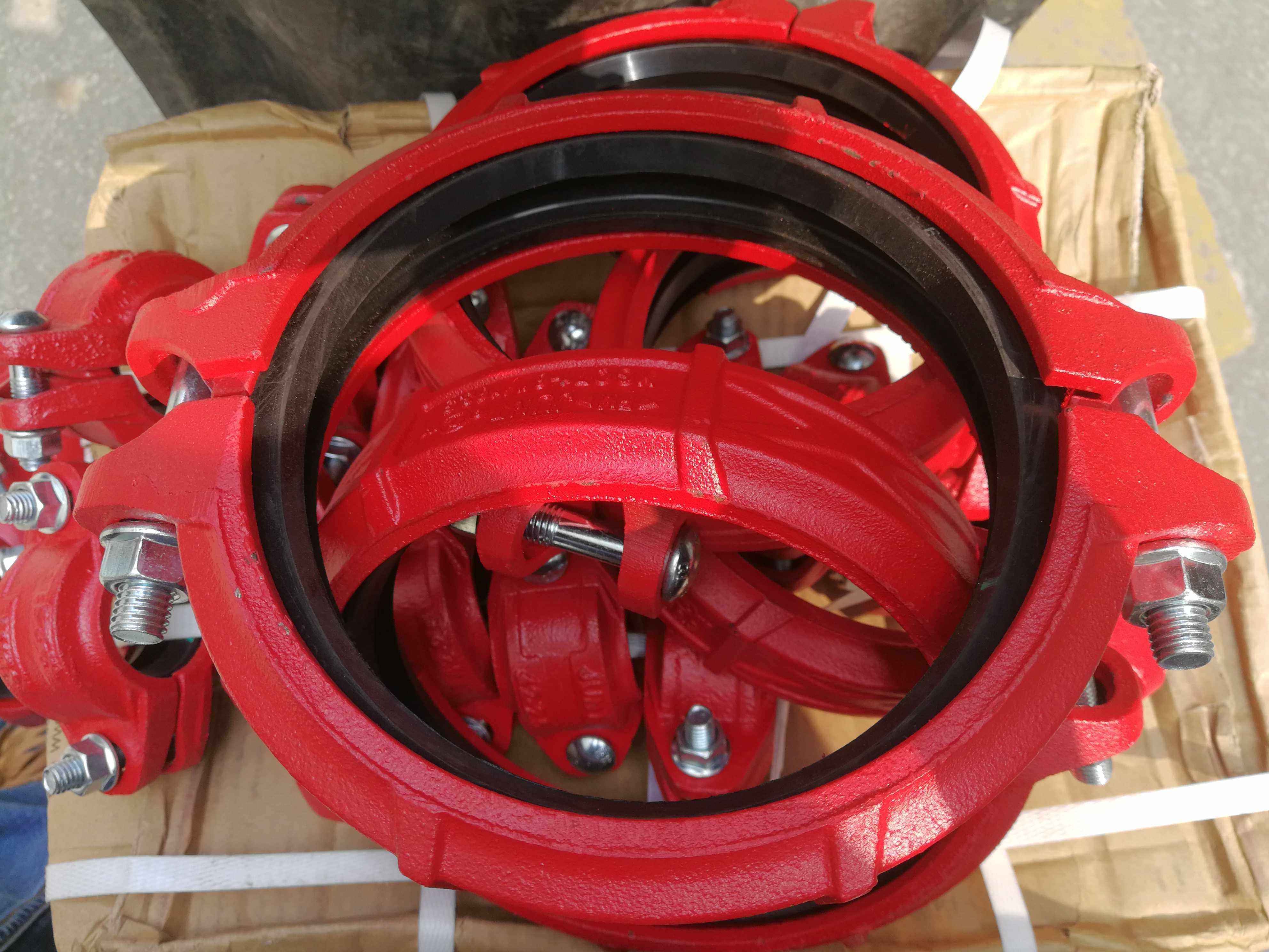 3mm沟槽卡箍拷贝林卡箍6寸