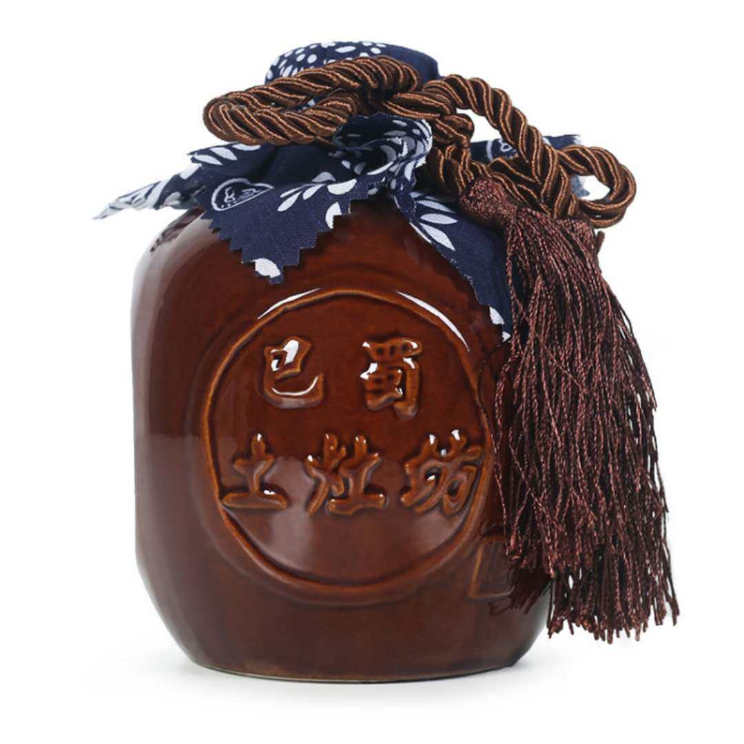 52度柔和大曲五粮浓香型白酒川酒固态发酵巴蜀土灶坊陶罐佳酿年份