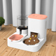 猫碗狗碗猫粮食盆双碗自动饮水饭盆一体自动饮水机喂食器宠物用品