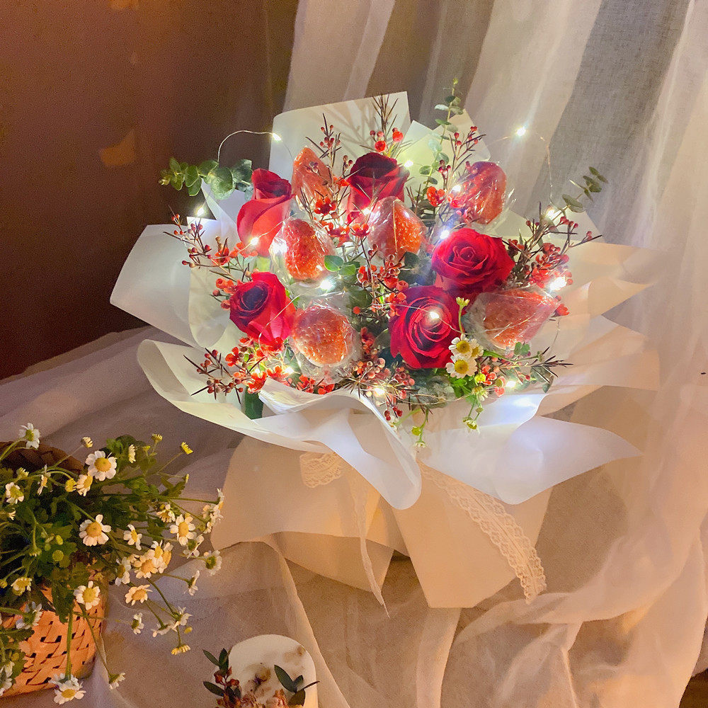 福州花店厦门送花同城鲜花速递玫瑰花束礼物厦门送花上门情人节