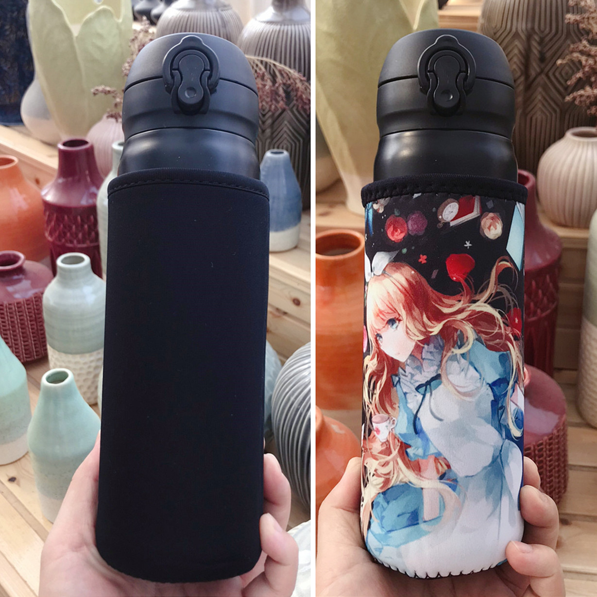 可愛通用膳魔師保溫杯套500ML水壺套兒童學生水杯子保護套杯袋在類目 餐飲具, 杯子/水杯/水壺, 杯套中 - 來自Buy2taobao.com提供專業的淘寶代購服務
