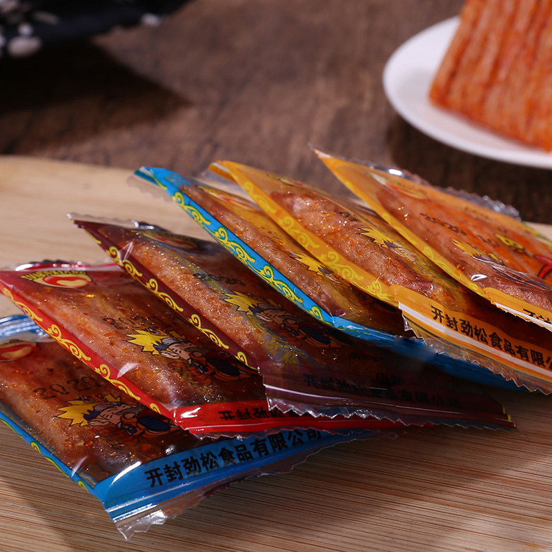 嘴巴香辣条小辣片90后怀旧零食小时候的麻辣小包装儿时大刀肉零食
