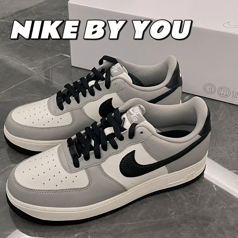 nike官网af1耐克空军一号定制男女情侣款id运动鞋 nike by you