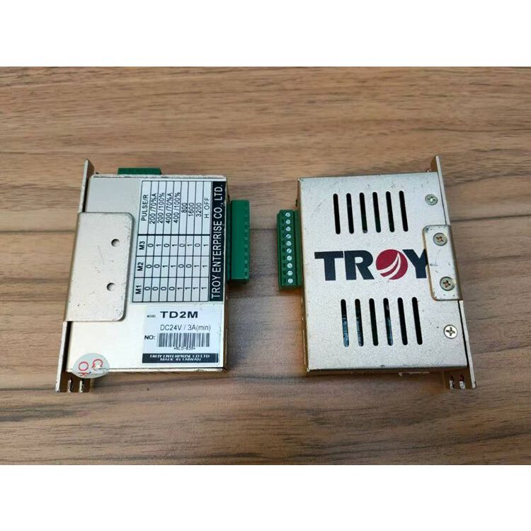 议价台湾TROY泰映电机驱动器TD2M DC24V 三 两相驱动功能包好