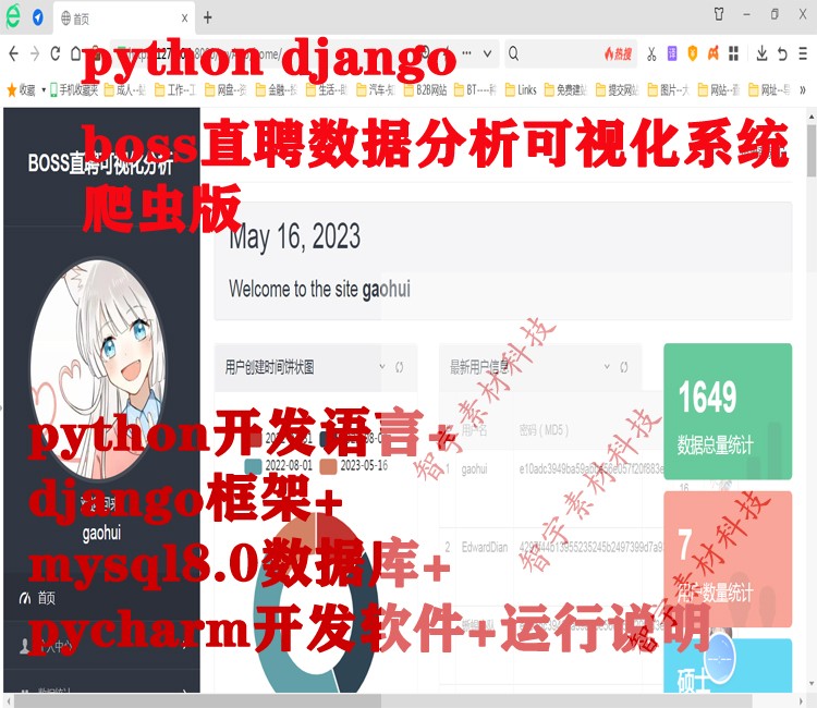 python django爬虫版b