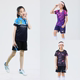 2024新款蝴蝶乒乓球服儿童套装学生球队比赛服速干透气球衣可定制
