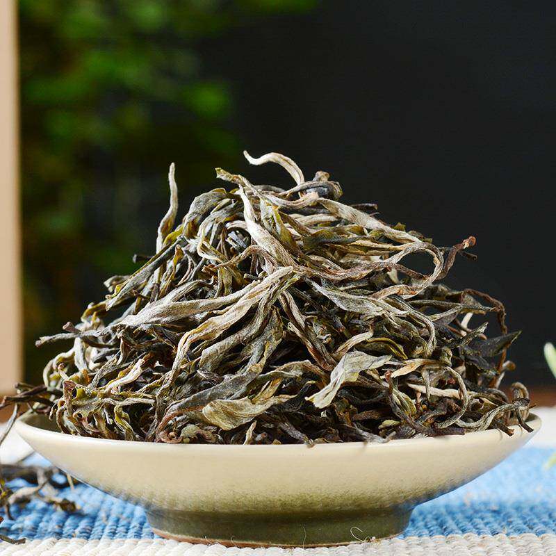 2023唯真号易武曼松贡茶 王子山普洱茶生茶高杆古树纯料散茶100克