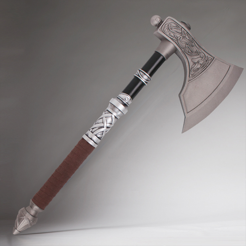 刺客信条6英灵殿艾沃尔cosplay武器1比1金属斧头袖箭游戏道具模型