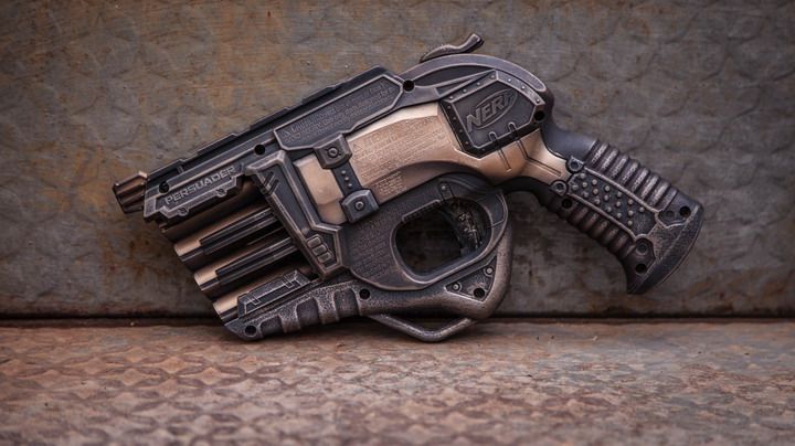 正品孩之宝热火nerf独龙系列说服者推荐