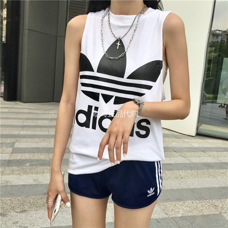 哒呤正品代购 Adidas三叶草 无袖女背心运动CE5578/CE5583/CE5580