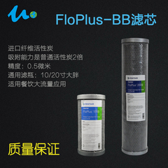 【滨特尔正品】10寸大胖BigBlue蓝瓶FloPlus 10BB纤维炭前置滤芯