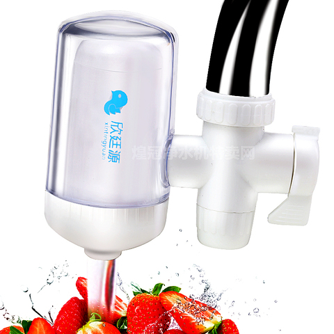 【天天特价1机4芯】水龙头过滤器陶瓷滤芯非直饮家用厨房净水器