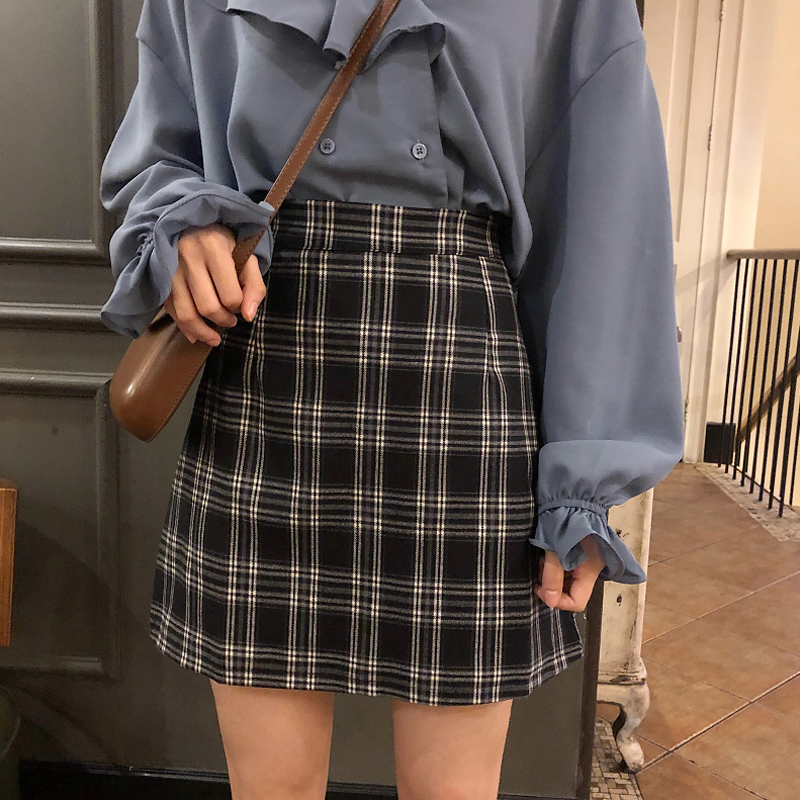冬季裙子女半身搭配大衣格仔裙女半身h裙半身格格裙女半身秋冬在类目 女装/女士精品, 半身裙中 - 来自Buy2taobao.com提供专业的淘宝代购服务