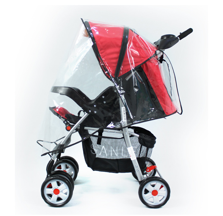 儿童推车通用雨罩加厚推车防雨罩防风罩婴儿童车伞车雨衣