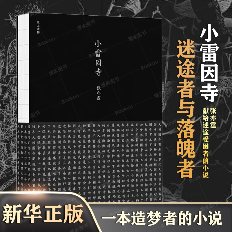 小雷因寺张亦霆 中国当代小说先锋小说 （练习着穿墙术与隐身术的造梦师 在狂想里照见一切受困者迷途者与落魄者的卡夫卡现实）