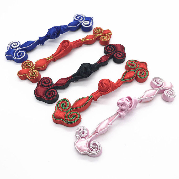 包邮手工盘扣布扣花扣长如意旗袍唐装扣传统工艺艺术扣复古辅料