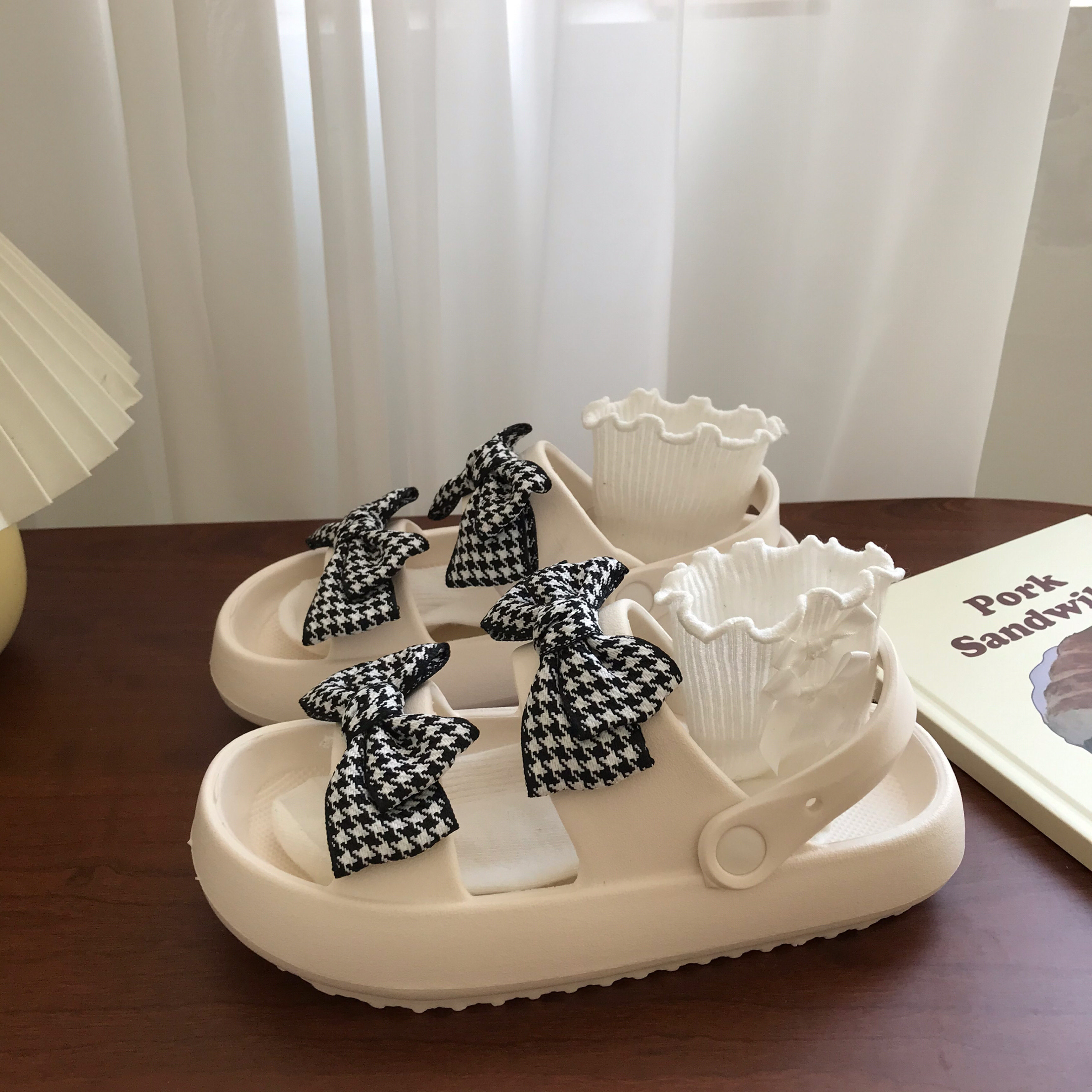 日系小众可爱凉鞋女学生网红厚底ins软妹少女心运动夏季沙滩鞋潮