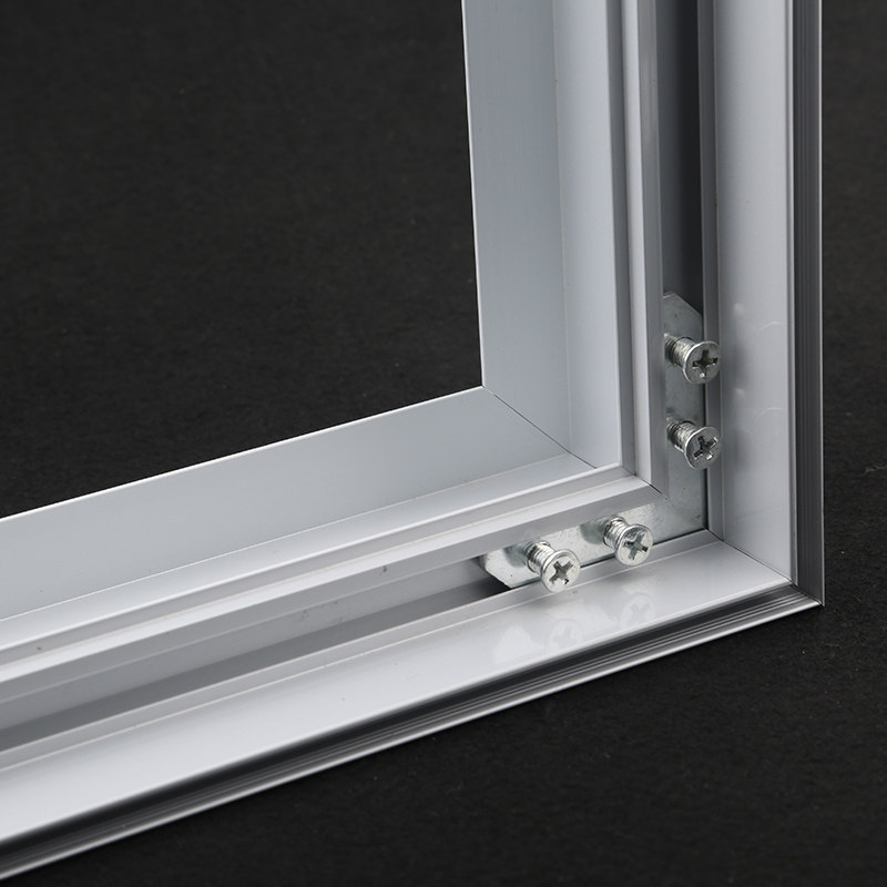 软膜天花_uv软膜灯箱铝型材双面卡布无边框天花膜铝边框悬挂立式落地