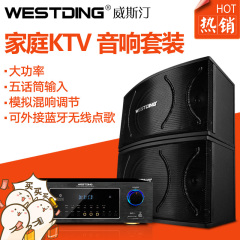 WESTDING/威斯汀 108家庭ktv音响套装专业卡拉ok音响会议音箱