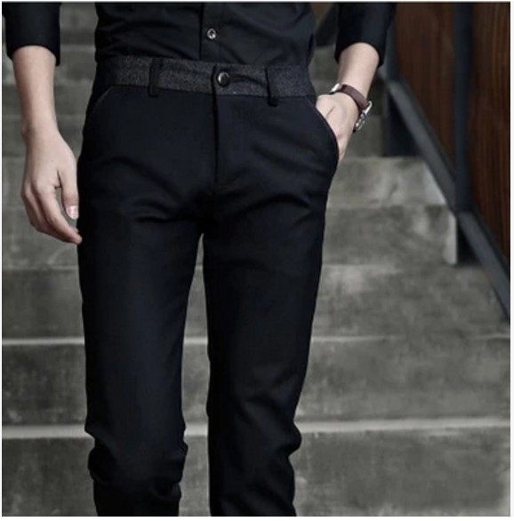 26码韩版修身商务小码休闲裤男27码工装裤长裤s号西裤弹力便裤男