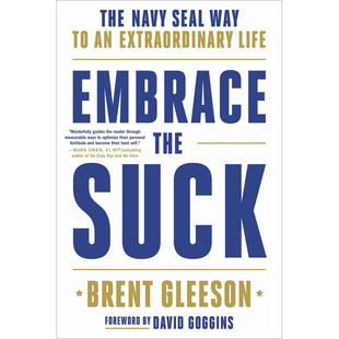 【预售】英文原版 Embrace The Suck 拥抱吮吸 Brent Gleeson 自我成长自我控制价值心理励志书籍