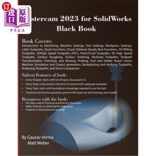 海外直订Mastercam 2023 for SolidWorks Black Book Mastercam 2023 SolidWorks黑簿