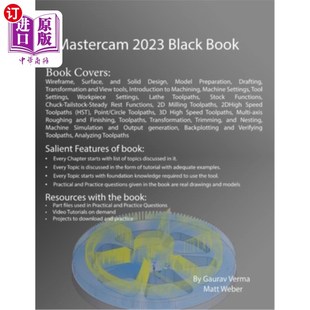 海外直订Mastercam 2023 Black Book: 3rd Edition Mastercam 2023黑皮书:第三版