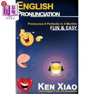 海外直订English Pronunciation: Pronounce It Perfectly in 4 months Fun & Easy 英语发音：4个月内发音完美，轻松愉快