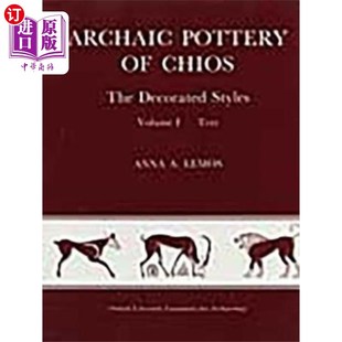 海外直订Archaic Pottery of Chios (2 vols) 古希俄斯陶器(2卷)