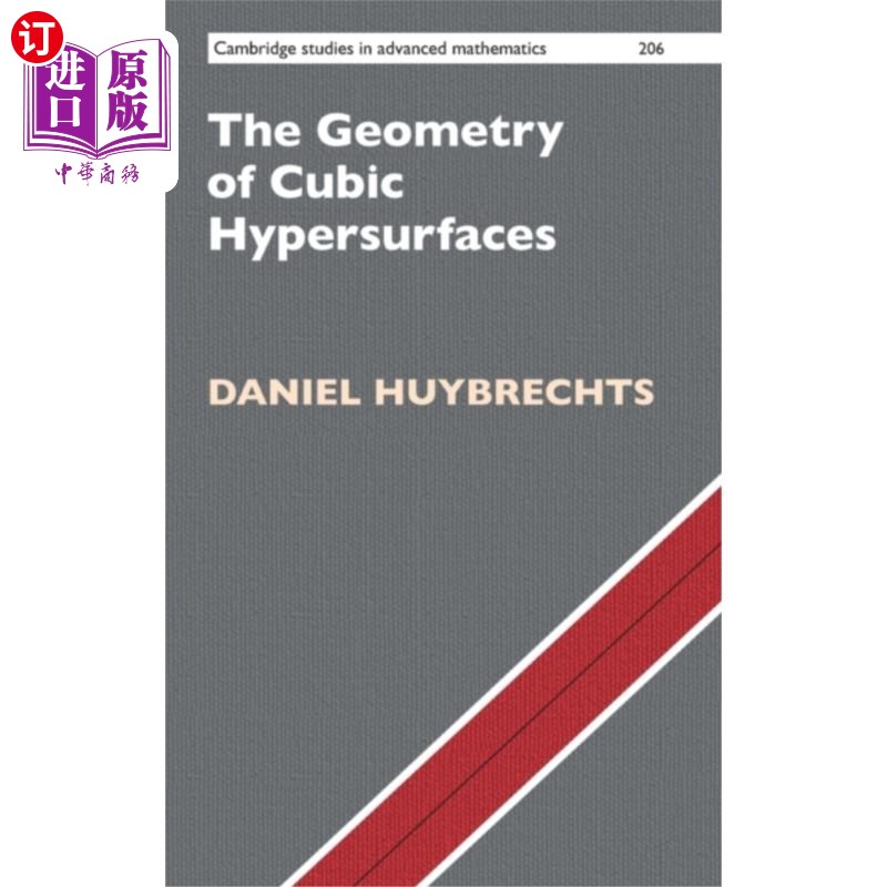 海外直订Geometry of Cubic Hypersurfaces 三次超曲面的几何