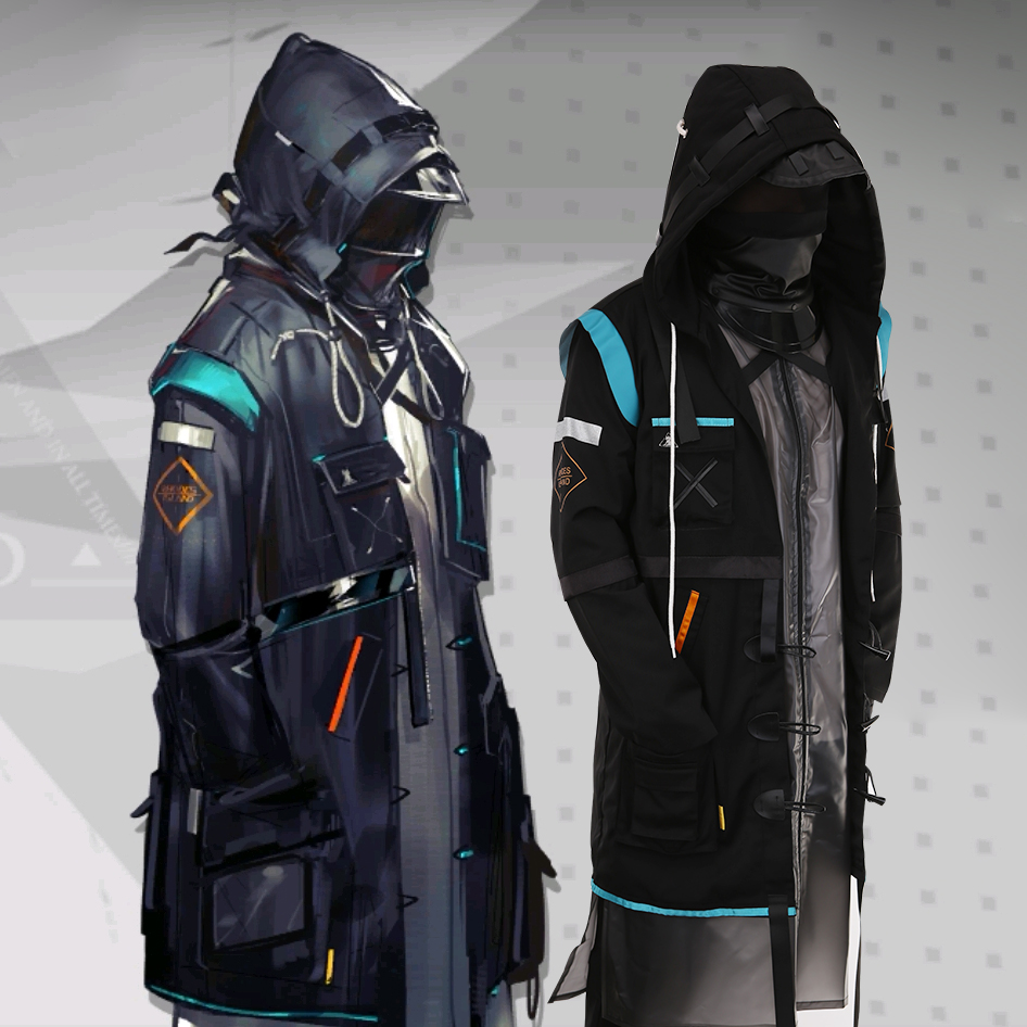 现货明日方舟cos博士服刀客塔大衣外套cosplay服装动漫服饰全套