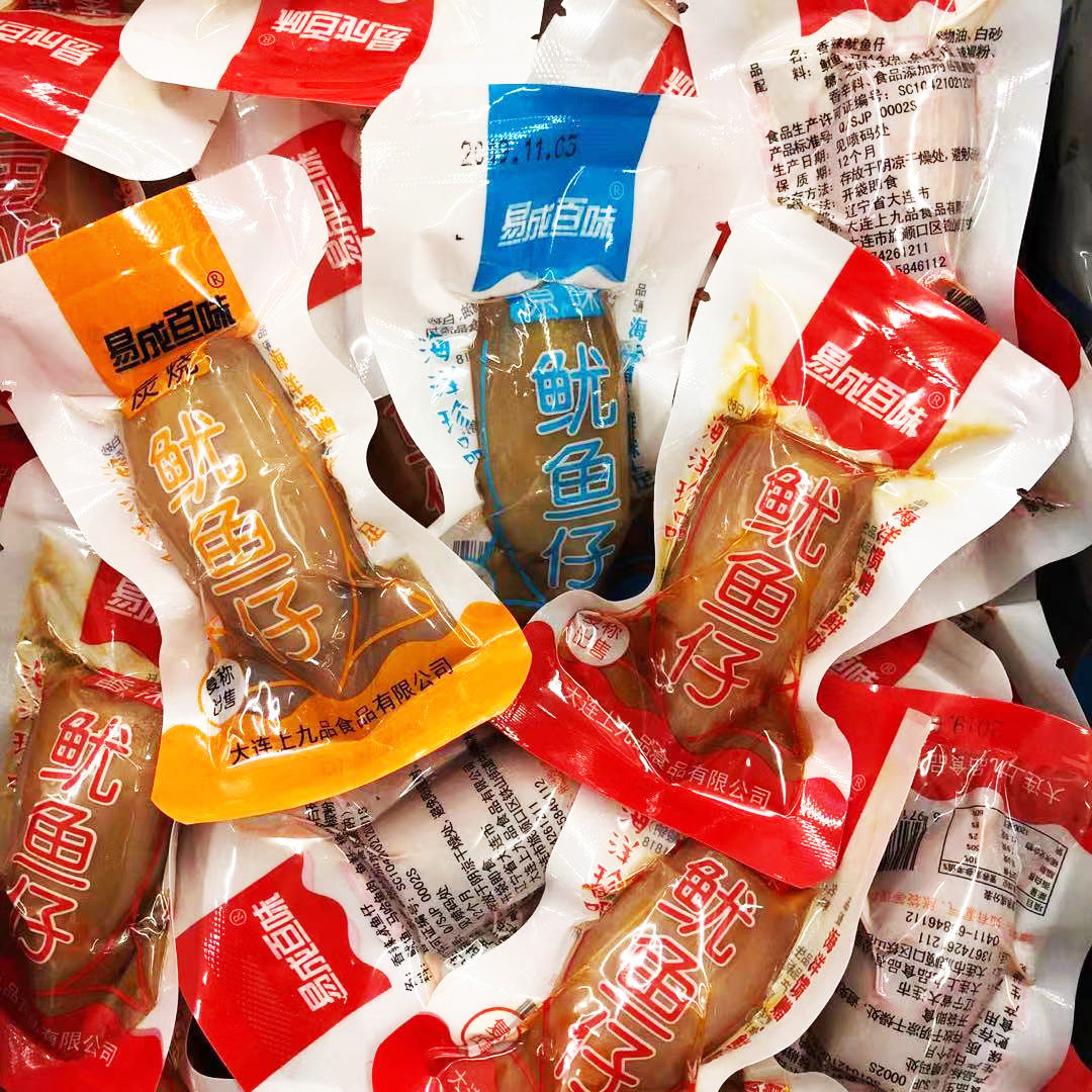 鱿鱼仔大连特产香辣味