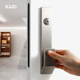 德国KABO室内磁吸门锁现代极简设计师款卧室实木门把手静音房门锁