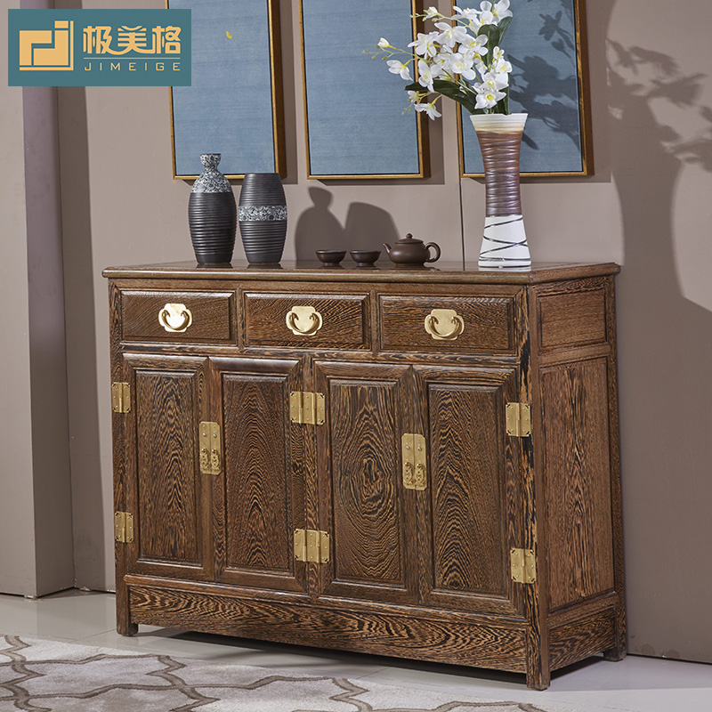 Very beautiful All solid wood Wenge Sideboard Chinese style To fake something antique Rosewood furniture Restaurant Lockers Cupboardin the Residential furniture , Cabinet , Sideboard category - from Buy2taobao.com to provide professional Taobao agent buy service