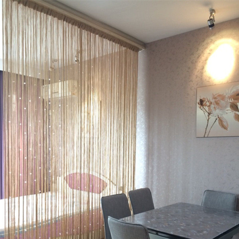 水晶线帘门帘珠帘隔断帘流苏定制补差价