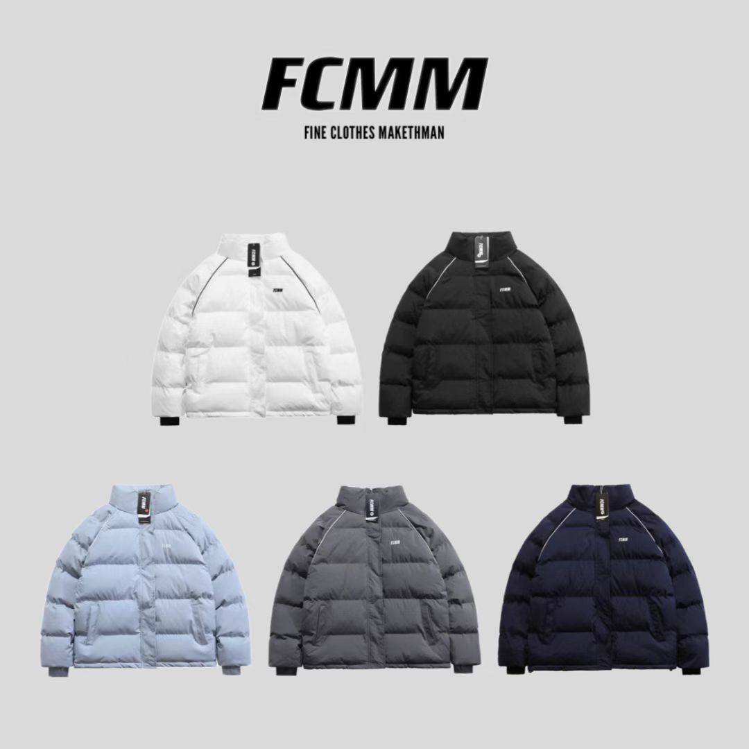 韩国fcmm羽绒服徐梦洁同款面包棉服男女宽松加厚冬季潮牌棉衣外套