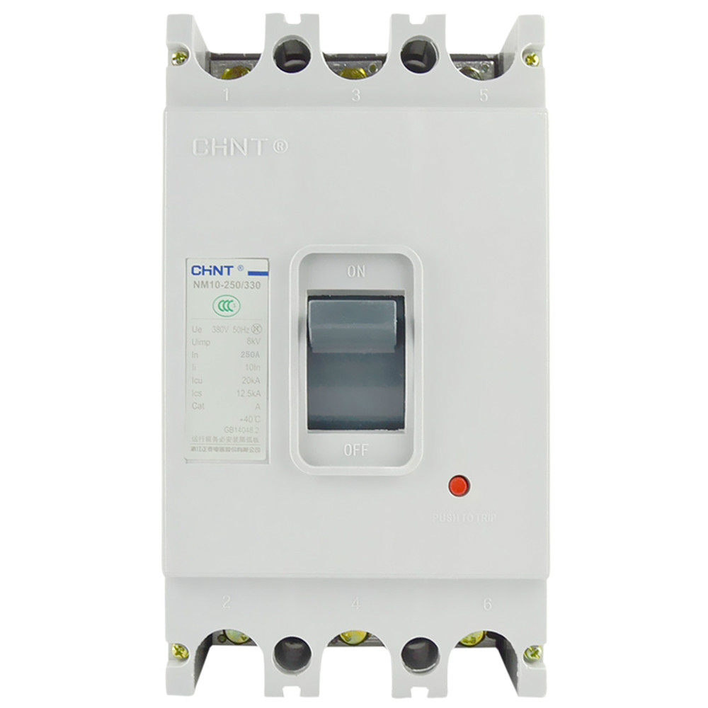 正泰塑壳断路器空气开关空开nm10250250a200a150a空气开关