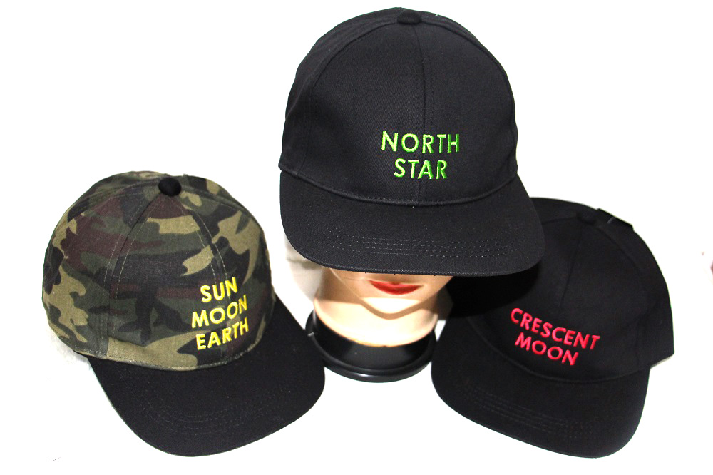 帽子大王cM760韩版平檐刺绣棒球休闲运动遮阳时装嘻哈帽外贸3色