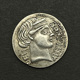 文艺复古罗马好运女神狄纳里硬币浮雕工艺品镀银币吊坠打孔纪念币