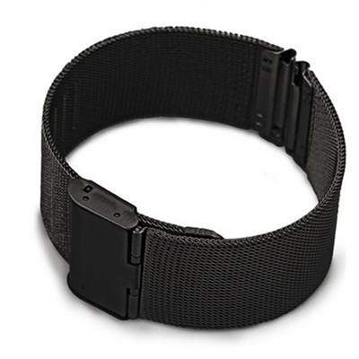 颂拓suunto松拓9斯巴达极速d5通用24毫米米兰尼斯黑色不锈钢表带