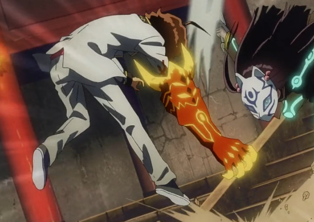 【瓶子杂货】双星之阴阳师 焰魔堂辘轳手臂 cosplay 道具