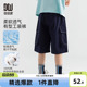 多多家男童工装短裤纯棉2025夏装新款儿童休闲裤男孩帅气轻薄裤子