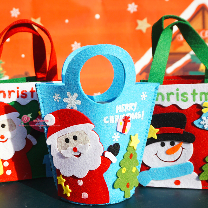日本Merry Christmas圣诞节可爱布艺礼品袋圣诞手拎包装袋糖果袋在类目 包装, 礼品包装, 圣诞礼品包装中 - 来自Buy2taobao.com提供专业的淘宝代购服务