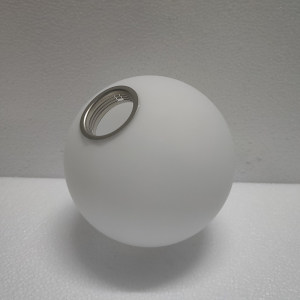 灯具配件磨砂球形玻璃灯罩e27螺口客厅卧室餐厅圆球外壳罩旧换新