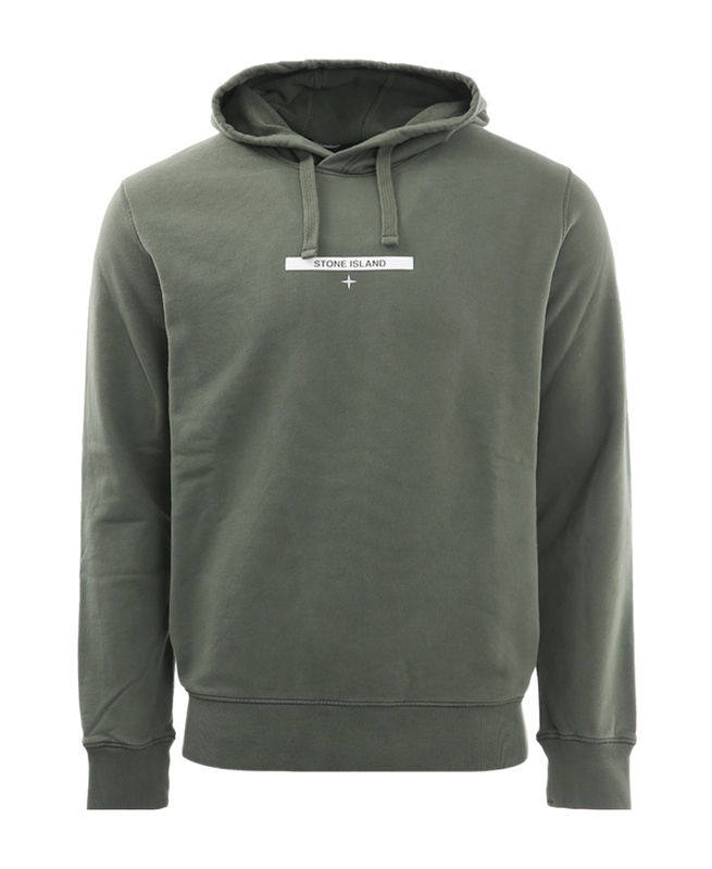 stone island 石头岛 徽标连帽卫衣男