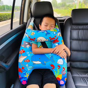 儿童睡觉神器汽车头枕靠枕护颈枕车载内用品抱枕后排枕头车用睡枕