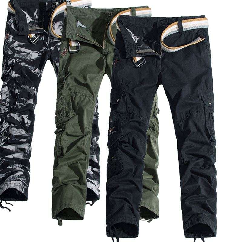 工装裤男Men's Cargo Casual Mens Multi Pocket Military pants|ruв категории Мужская одежда, брюки - от Buy2taobao.com для оказания профессиональной услуги покупки агента Taobao